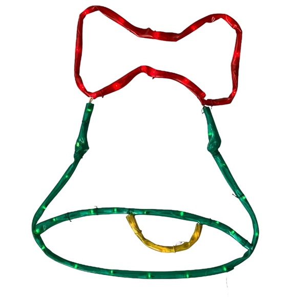 Mr Christmas Mini Christmas Light Sculpture Bell Folding Holiday Light With Box - Picture 3 of 14